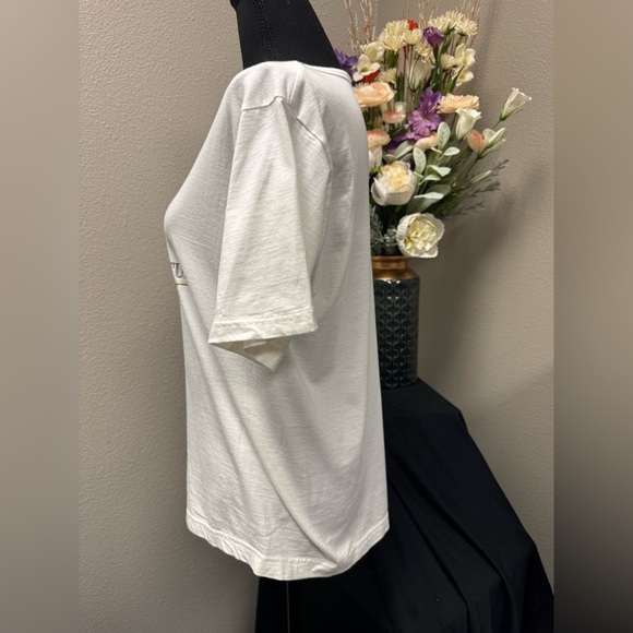 Circus Circus White Red Hat Design Graphic Tee Size Medium - Picture 5 of 8